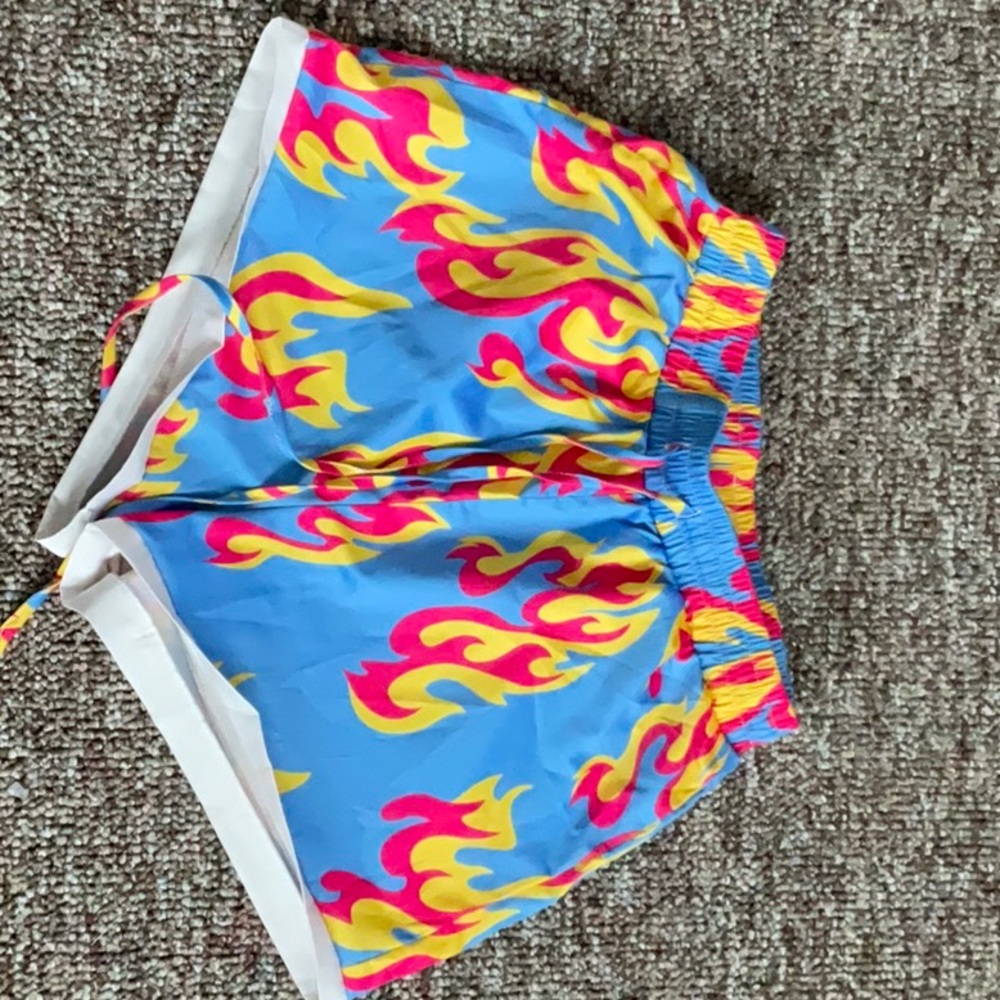 SHEIN Flame Shorts